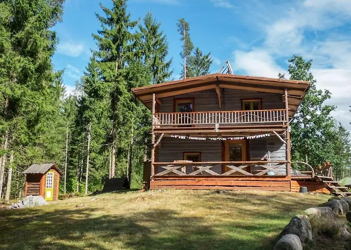 Hébergement de vacances Elupuu Forest With Sauna *